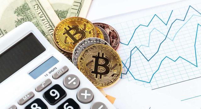 Contabilidad de criptoactivos: Criterios del ICAC y MiCA El laberinto contable de los criptoactivos: Criterios del ICAC y el impacto de MiCA. Imagen de una calculadora, bitcoin y gráfica